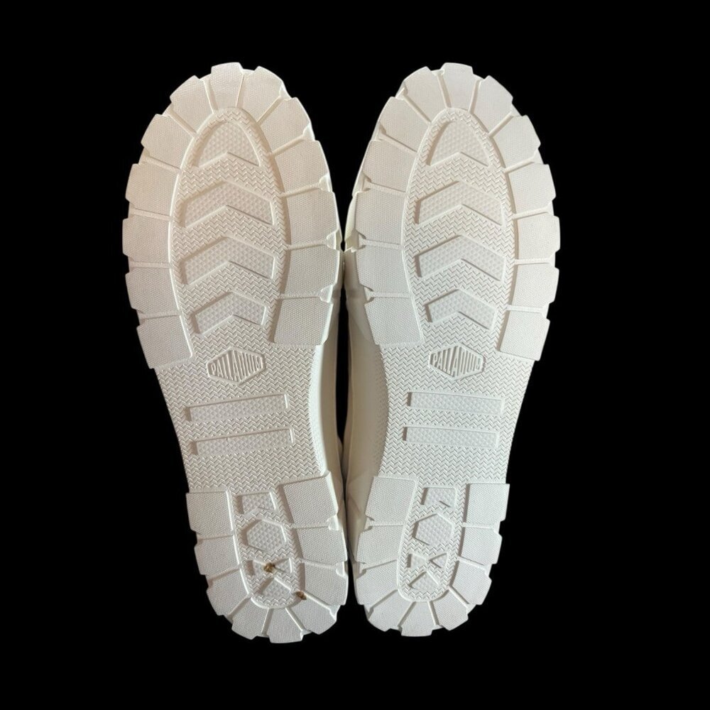 Palladium REVOLT LO TX In White Grey Size 11 New Platform Chunky - Picture 4 of 5